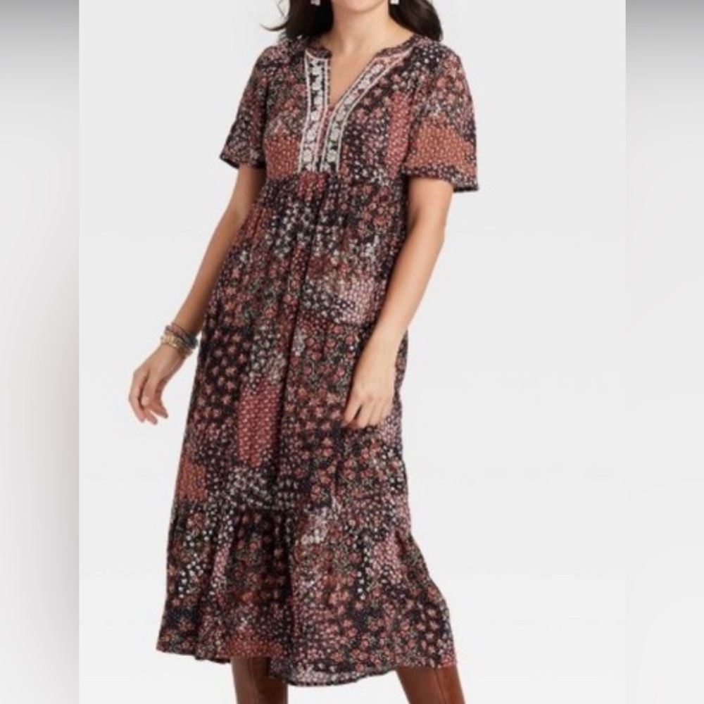 Knox Rose Patchwork Dress